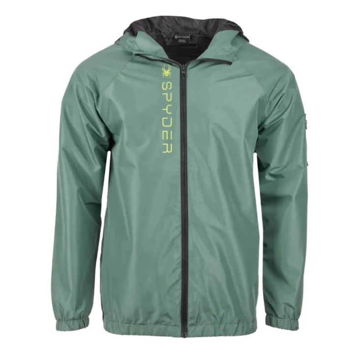 Spyder Men's Spyder Sleeve Pocket Windbreaker Jacket Size L